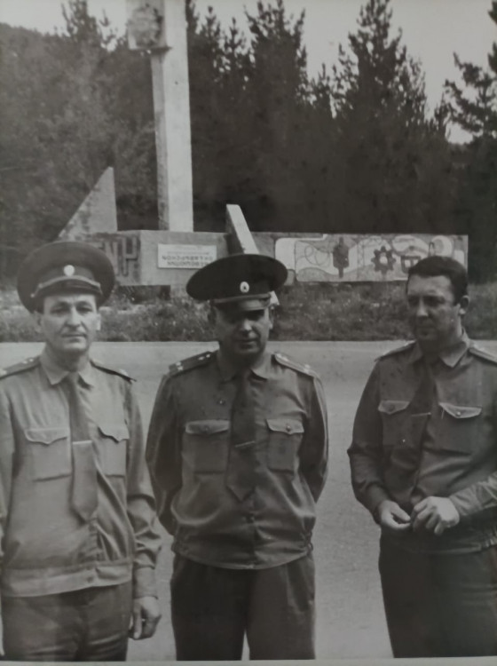 начальник ВВО МО СССР Виталий Ветров, А.В. Урженко. полковник ГШ ВСсИ
