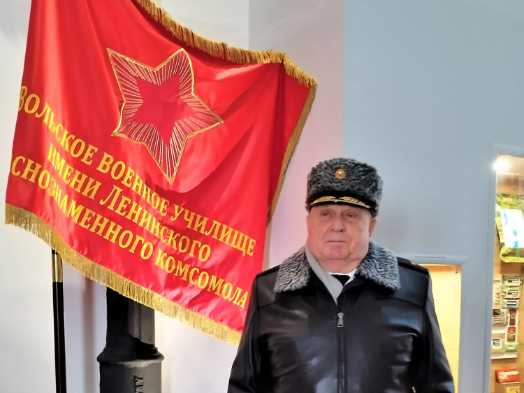 генерал-майор ветеринарной службы Виталий Ветров. Вольское Военное училище имени Ленинского Краснознаменного комсомола