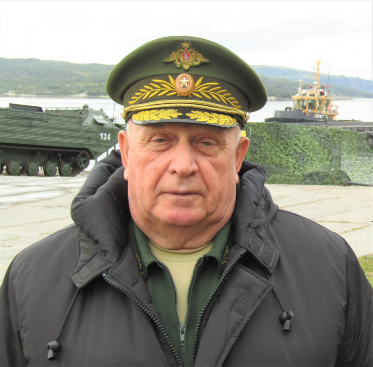 генерал-майор ветеринарной службы запаса Виталий Петрович Ветров на СФ