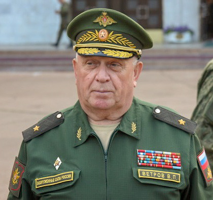 генерал-майор ветеринарной службы Виталий Петрович Ветров. 2023