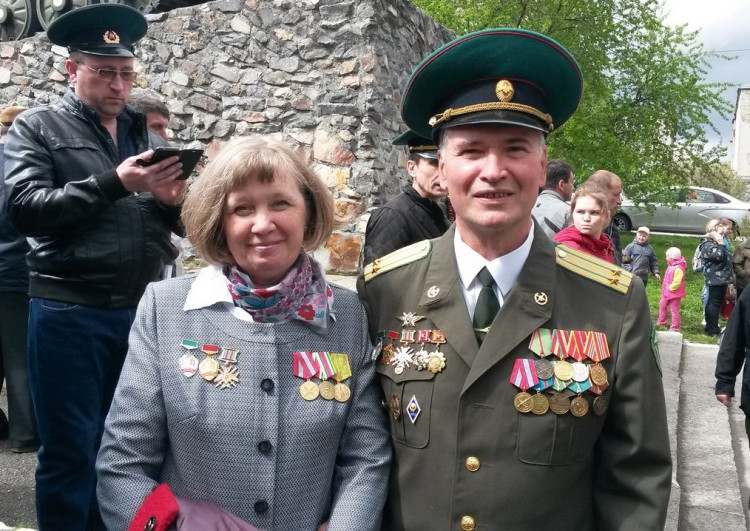 Злоказов Виталий Орестович с супругой