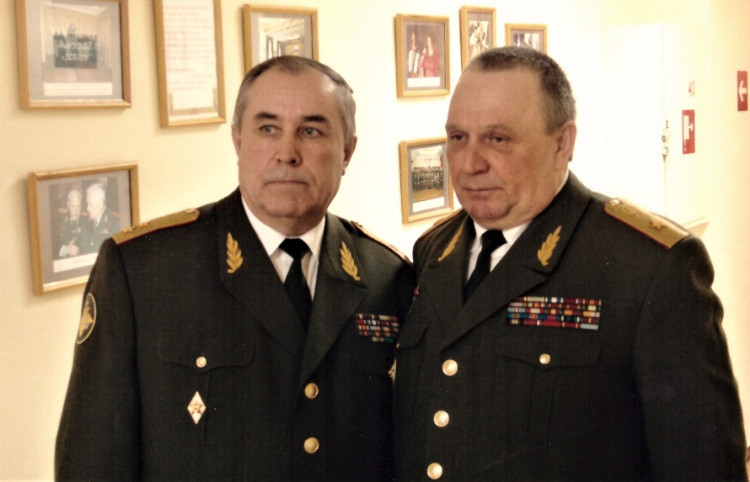 из альбома генерала Виталия Ветрова. генерал-лейтенант А.К. Жуков.Ветераны ВСС ВС