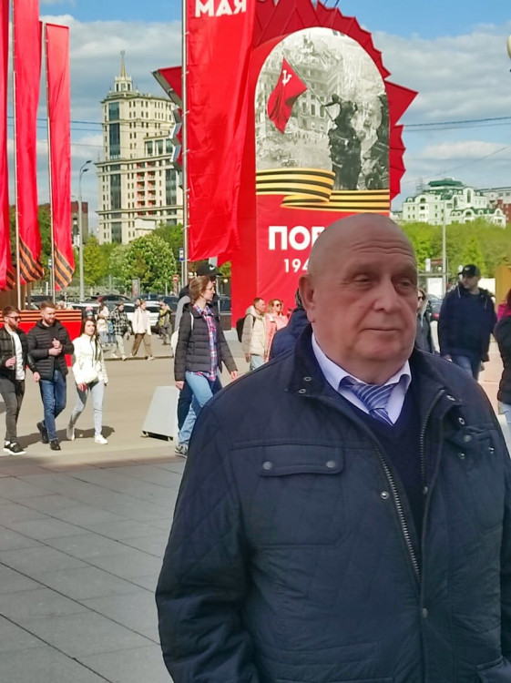 генерал-майор Виталий Ветров. 9 мая 2023 г.