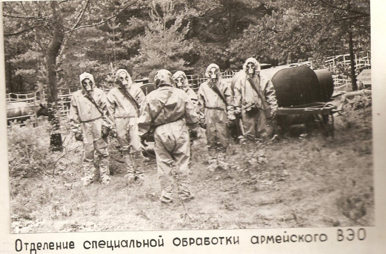 подполковник Ветров Виталий Петрович. начальник ветеринарной службы БВО (1983-1988) Чернобыльская АЭС 3