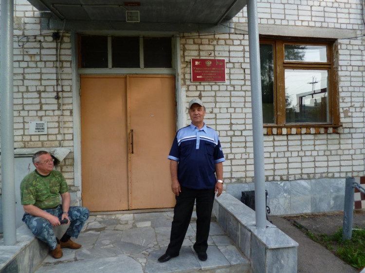 Североморцы, старший мичман Василий Соболев в Арзамасе на 322 ЦВС