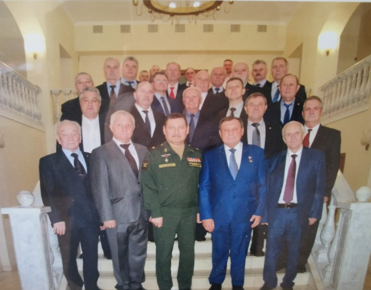 Руководители и Ветераны Тыла Вооруженных сил, на 25 летии МОО ветеранов МТО