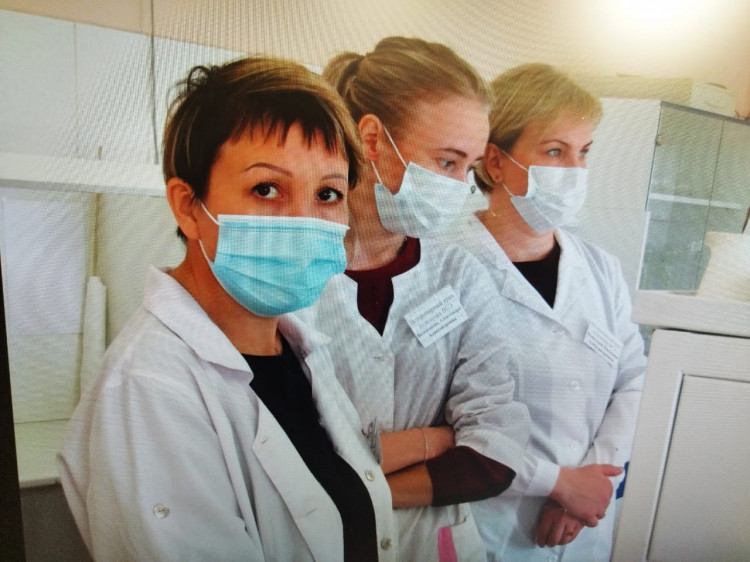 сотрудники в Центре ВСЭ и ЛД. 2