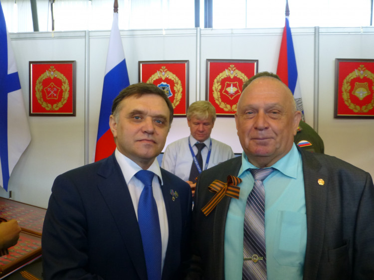 генерал-майор ветеринарной службы В.П. Ветров.
