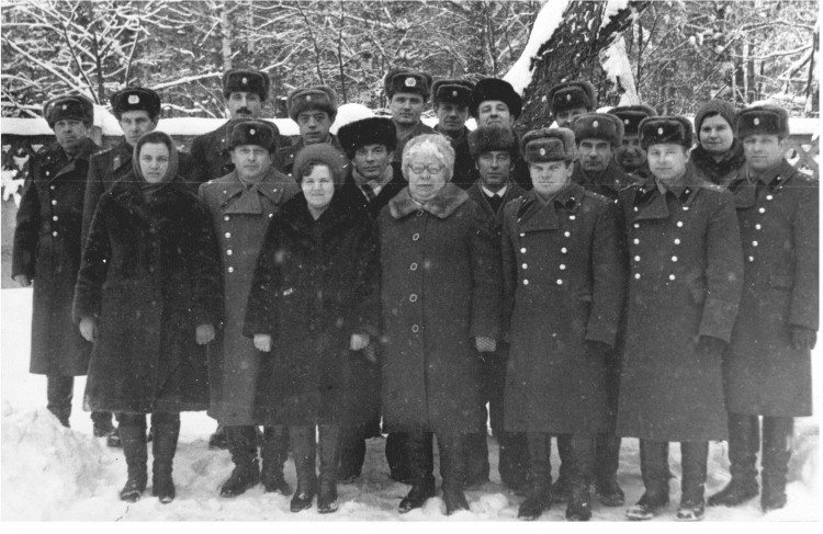 личный состав ветеринарной службы БВО, 1984г
