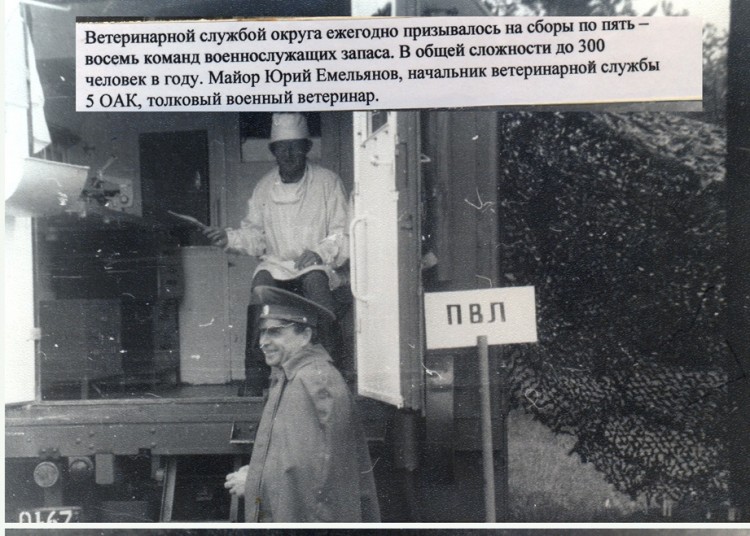 начальник ветеринарной службы БВО Виталий Ветров на ТСУ