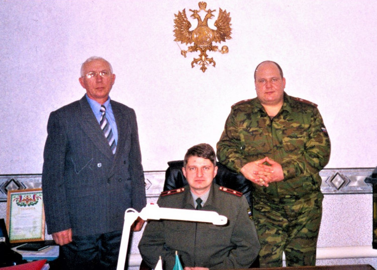 Командиры Казанского Ветеринарно-эпизоотического отряда. ПриВО. 2005г.