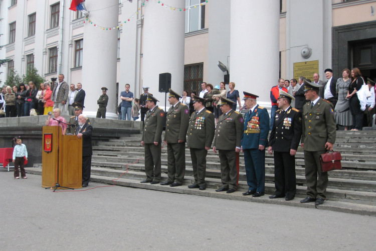 Выпуск офицеров Военно-ветеринарного института