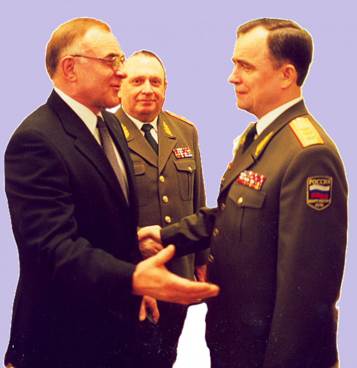 В.Т. Чуранов. В.И. Исаков
